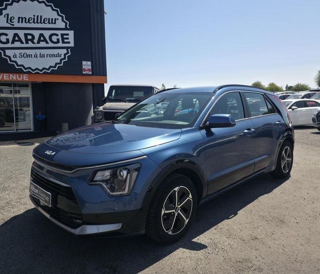 Kia Niro Hybrid 1.6 GDI - 105   Electric 43.5 ch  BLEU de 2022