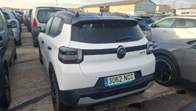 Citroen C3 ELECTRIQUE 113CH 44,2KWH AUTONOMIE CONFO Blanc Toit Noir de 2025
