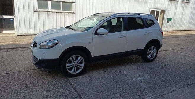 Nissan Qashqai +2 Qashqai 2 bva 2.0 dci 150 tekna gps cuir Blanc de 2011