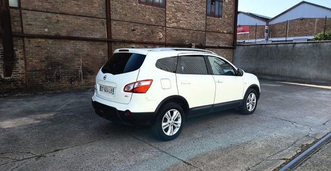Nissan Qashqai +2 Qashqai 2 bva 2.0 dci 150 tekna gps cuir Blanc de 2011