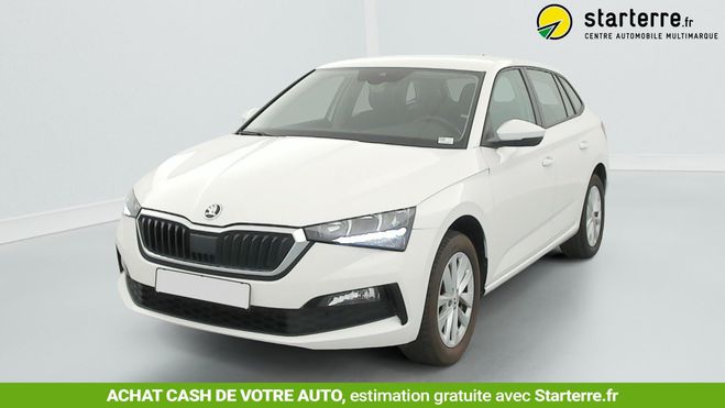 Skoda Scala 1.0 TSI 95 ch BVM5 Ambition Blanc de 2023