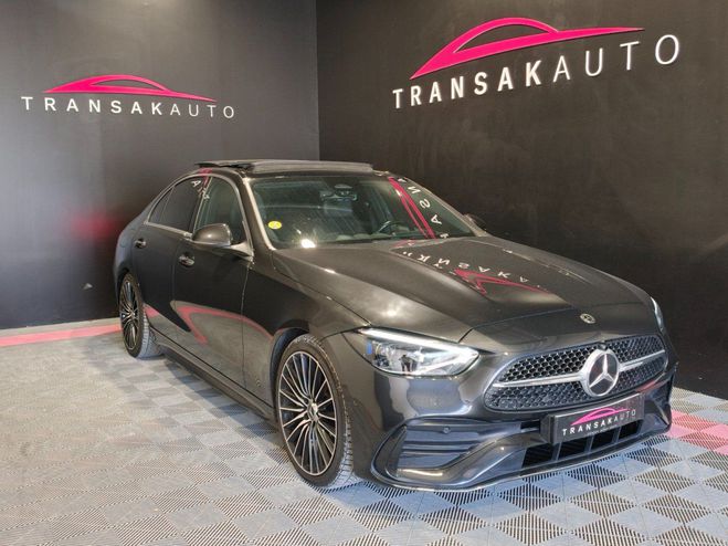 Mercedes Classe C 220 d 9G-Tronic AMG Line / ORIGINE FRANC Gris de 2021