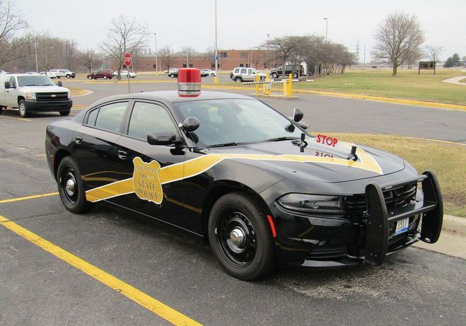 Dodge Charger Police V8 5,7L AWD Noir de 2016