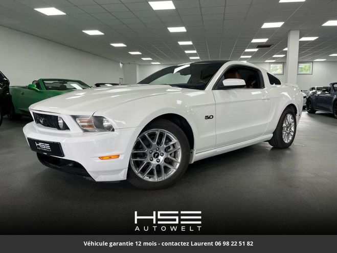Ford Mustang gt premium v8 tout compris hors homologa Blanc de 2011
