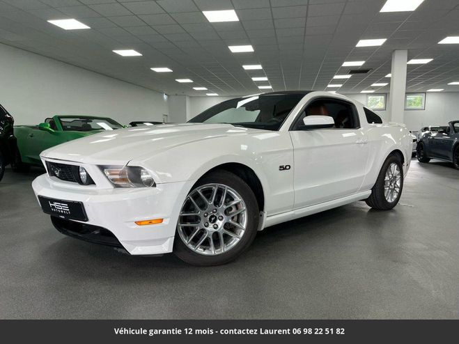 Ford Mustang gt premium v8 tout compris hors homologa Blanc de 2011