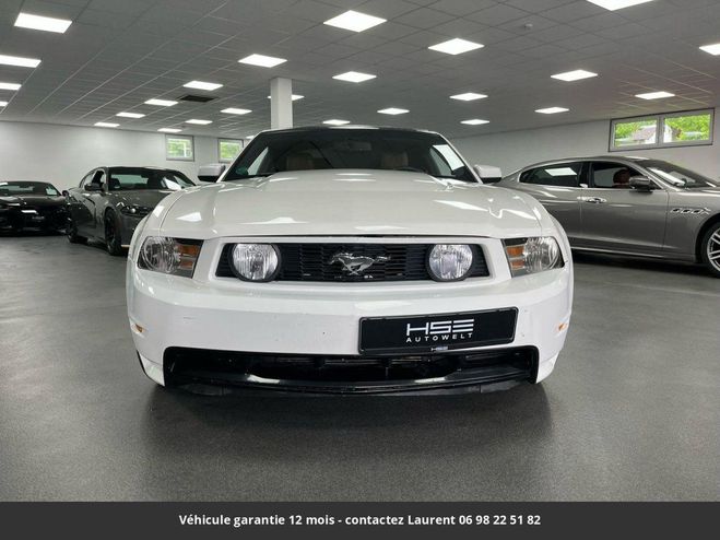 Ford Mustang gt premium v8 tout compris hors homologa Blanc de 2011