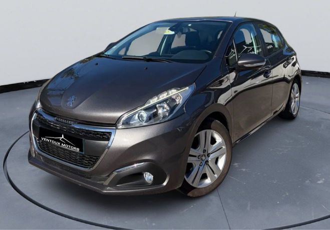 Peugeot 208 signature 1.2 puretech 82 ch Gris de 2018