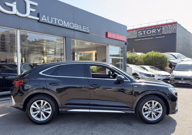 Audi Q3 Sportback 35 TFSI 150CH S LINE TRONIC 7 Noir de 2021