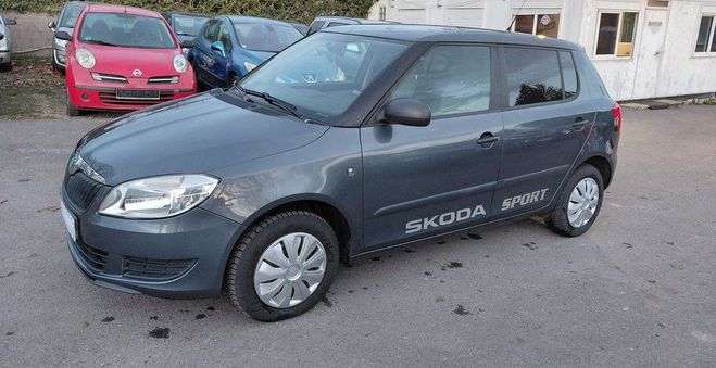 Skoda Fabia II 1.2 12V 60 ch Gris de 2010