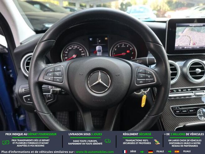 Mercedes Classe C 180 BVA Bleu M�tallique de 2017
