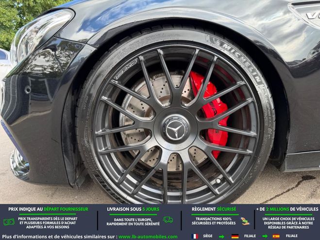Mercedes Classe C 63 AMG BVA Noir M�tallique de 2017