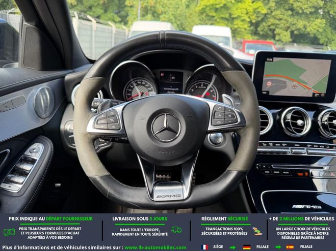 Mercedes Classe C 63 AMG BVA Noir M�tallique de 2017