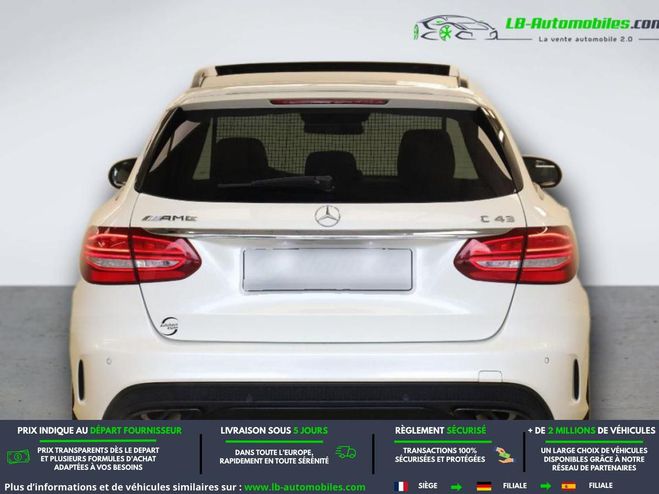 Mercedes Classe C 43 AMG 9G-Tronic 4Matic Blanc M�tallique de 2017