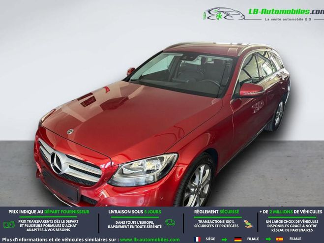 Mercedes Classe C 180 BVA Rouge M�tallique de 2017