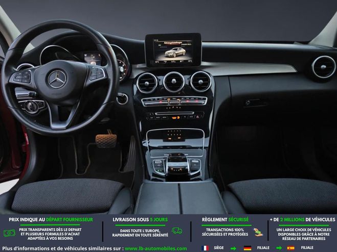 Mercedes Classe C 250 BVA Rouge M�tallique de 2017