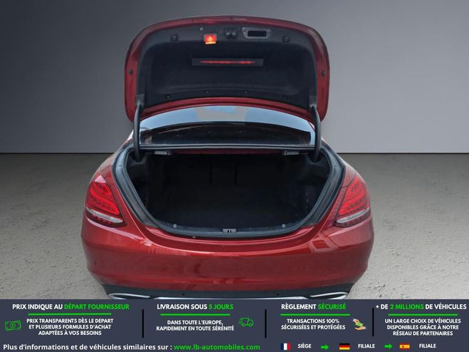 Mercedes Classe C 250 BVA Rouge M�tallique de 2017