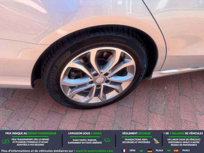 Mercedes Classe C 180 BVA Argent� M�tallique de 2015