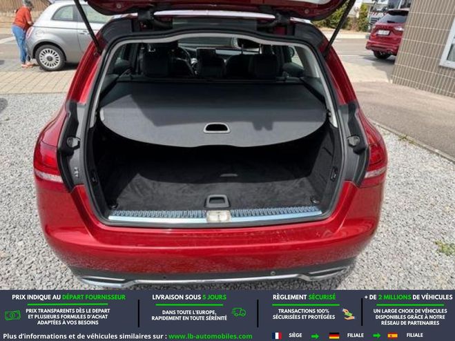 Mercedes Classe C 180 BVA Rouge M�tallique de 2015