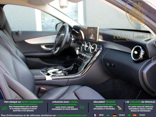 Mercedes Classe C 180 BVA Bleu M�tallique de 2018