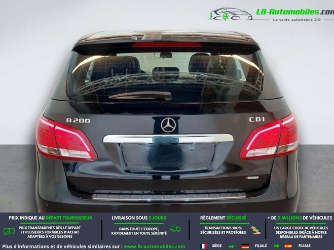 Mercedes Classe B 200 CDI Noir M�tallique de 2015