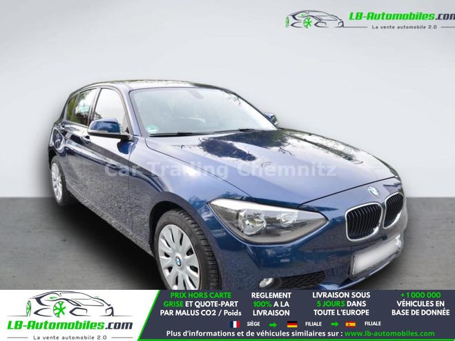 BMW Serie 1 116i 136CH Bleu M�tallique de 2012