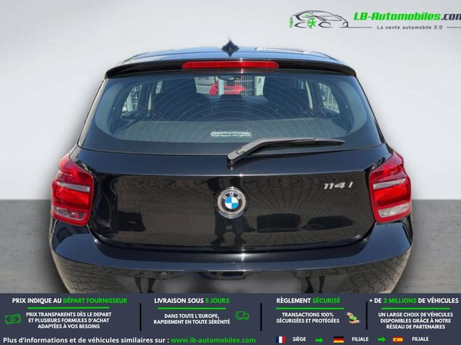 BMW Serie 1 114i 102CH Noir M�tallique de 2013
