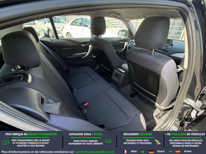 BMW Serie 1 114i 102CH Noir M�tallique de 2013