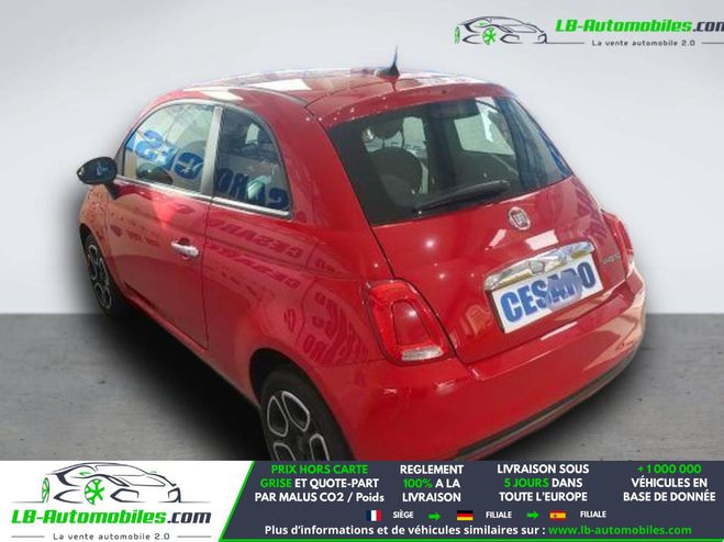Fiat 500 1.0 70 ch Hybride BSG Rouge de 2022