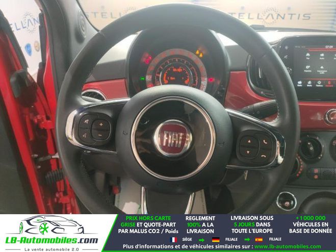 Fiat 500 1.0 70 ch Hybride BSG Rouge de 2022