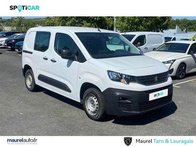 Peugeot Partner PARTNER FOURGON STANDARD 650 KG BLUEHDI  White de 2022