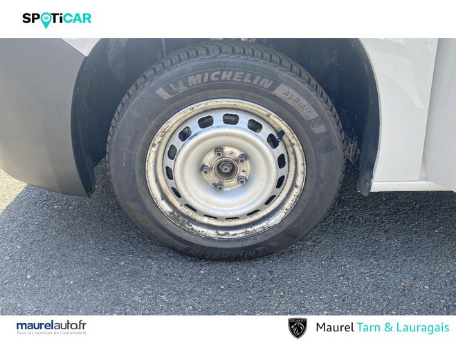 Peugeot Partner PARTNER FOURGON STANDARD 650 KG BLUEHDI  White de 2022