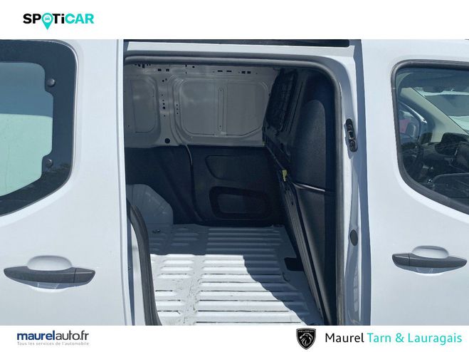 Peugeot Partner PARTNER FOURGON STANDARD 650 KG BLUEHDI  White de 2022