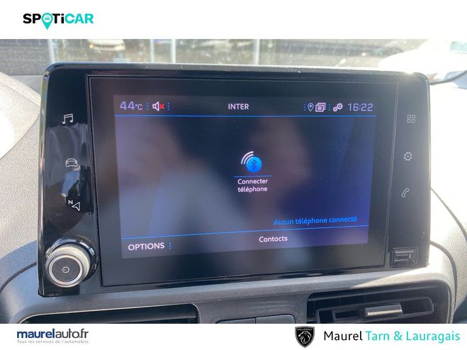Peugeot Partner PARTNER FOURGON STANDARD 650 KG BLUEHDI  White de 2022