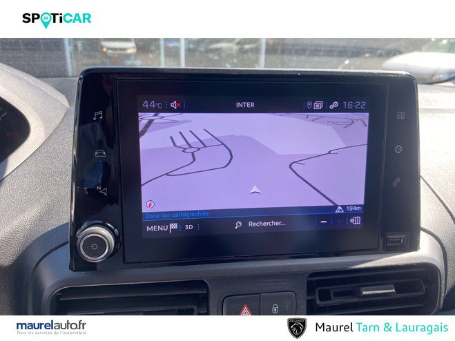 Peugeot Partner PARTNER FOURGON STANDARD 650 KG BLUEHDI  White de 2022