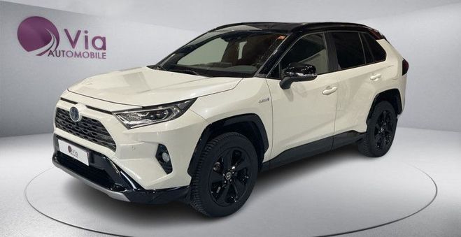 Toyota RAV 4 HYBRIDE 218CH COLLECTION 2WD Blanc de 2019