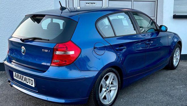 BMW Serie 1 (E87) LCI 118i 2.0L 143ch Bleu de 2007