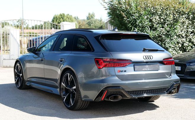 Audi RS6 c8 4.0 v8 600 ch gris daytona full servi Gris de 2020