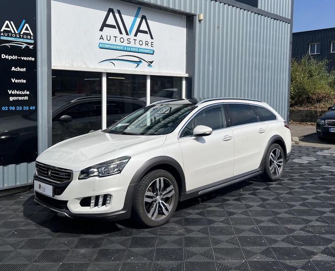 Peugeot 508 2.0 BHDI RXH 180ch CUIR / ATTELAGE Blanc de 2015