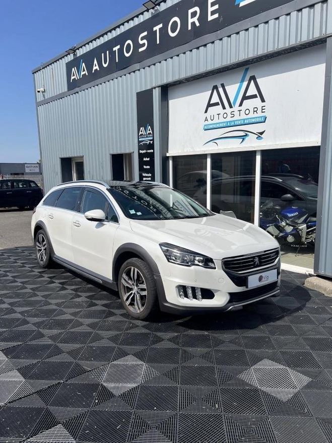 Peugeot 508 2.0 BHDI RXH 180ch CUIR / ATTELAGE Blanc de 2015