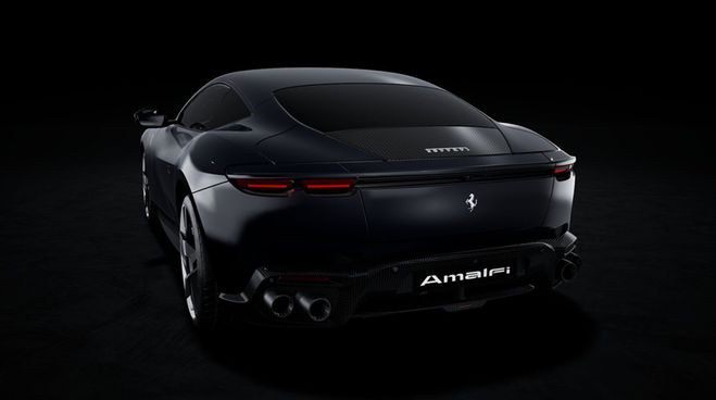 Ferrari Amalfi - Nero DS / NEW / Carbon / Pass. Display Nero DS 1250 de 2026