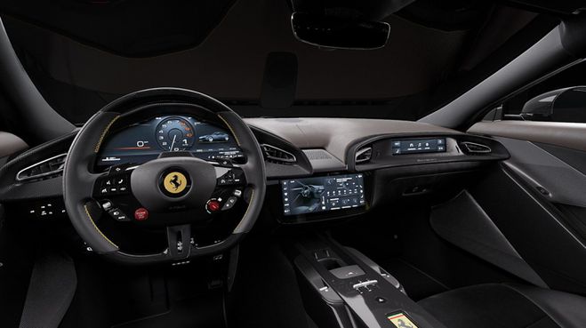 Ferrari Amalfi - Nero DS / NEW / Carbon / Pass. Display Nero DS 1250 de 2026
