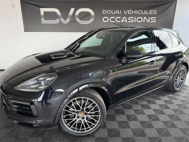 Porsche Cayenne 3.0 V6 440 ch Tiptronic BVA S Noir de 2017