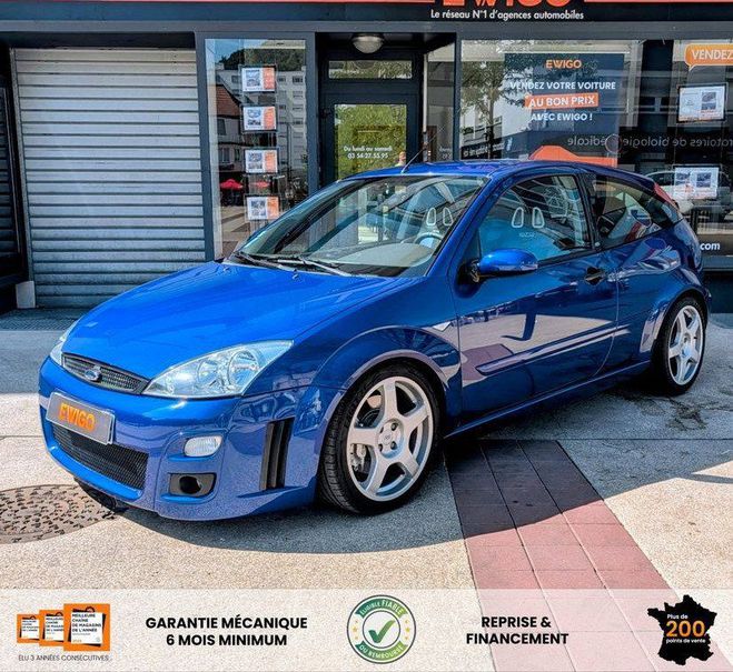 Ford Focus 2.0 215ch RS 2e MAIN ENTRETIEN FULL NUME Bleu de 2004