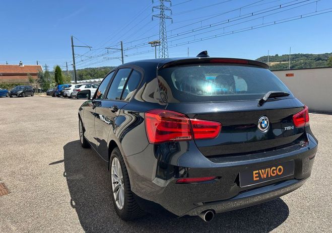 BMW Serie 1 2.0 118 d 150cv lounge bva Noir de 2016