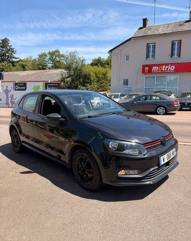 Volkswagen Polo 1.4 TDI 75 cv Clim auto GPS Noir de 2017