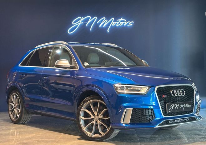 Audi RS Q3 (1) 2.5 TFSI 20V Quattro S-Tronic7 310 C Bleu de 2014