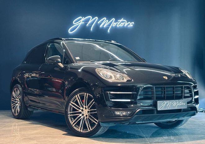 Porsche Macan 3.6 v6 turbo 2eme main garantie 12 mois  Noir de 2015