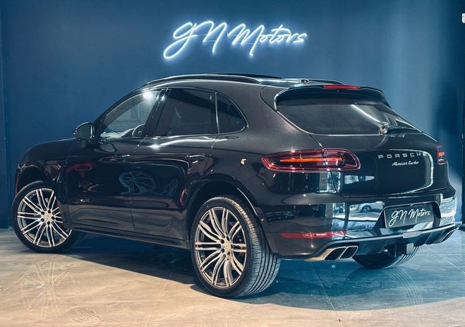 Porsche Macan 3.6 v6 turbo 2eme main garantie 12 mois  Noir de 2015
