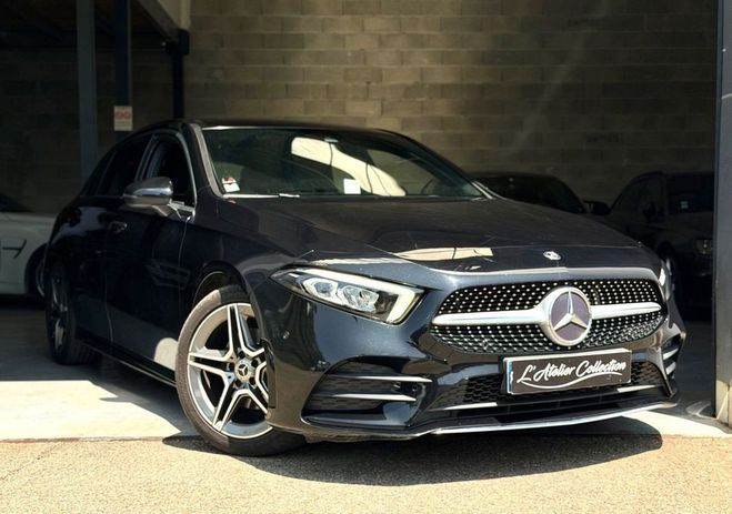 Mercedes Classe A 180 D BVA AMG LINE CAMERA DE RECUL GARAN Noir de 2018