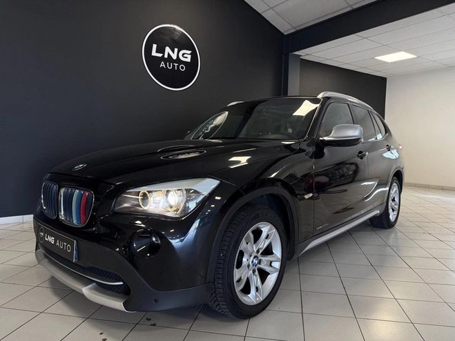 BMW X1 2.0 D 175ch LUXE SDRIVE 2010 - TOIT OUVR Noir de 2010